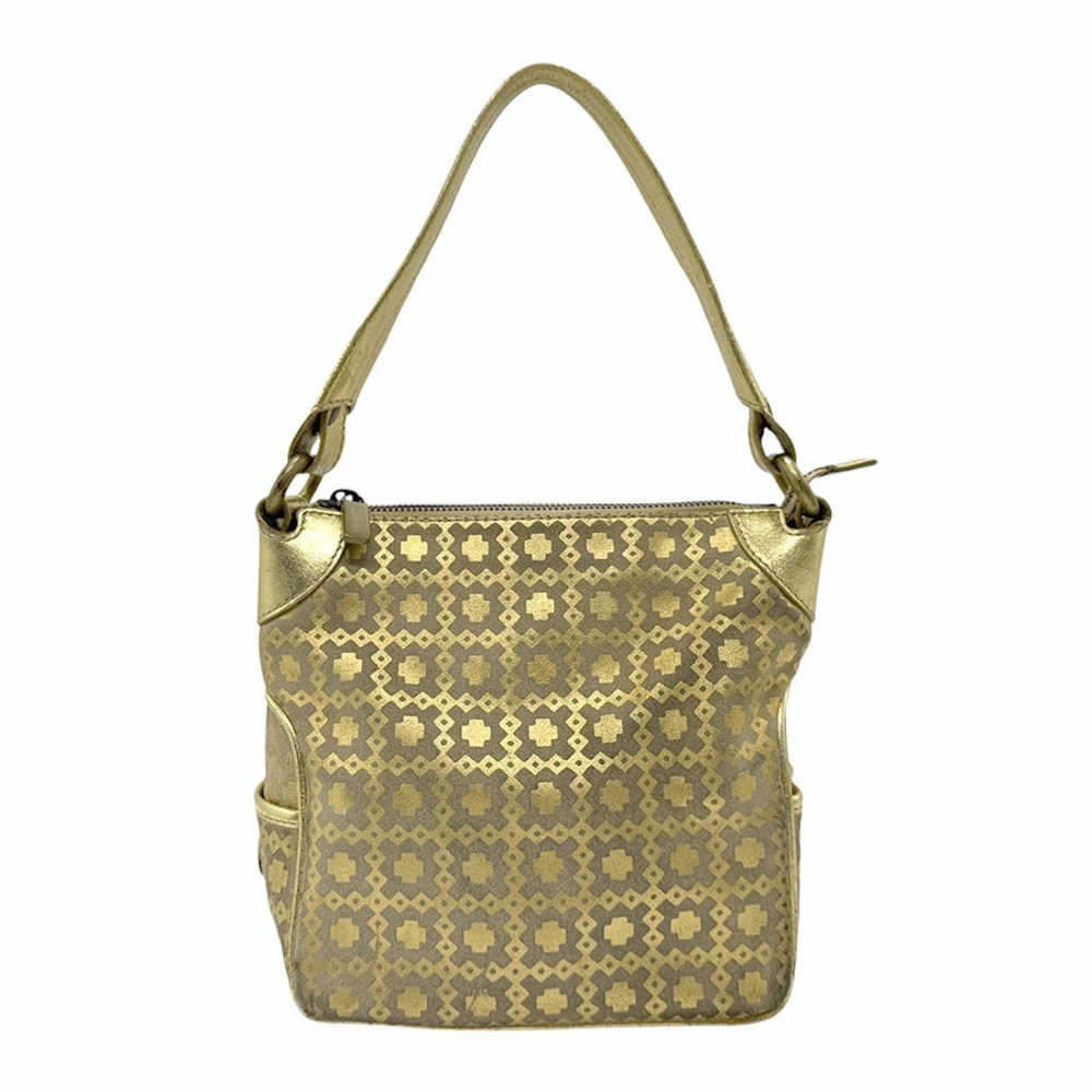 Celine Handbag Leather Gold